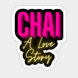 CHAI: A Love Story Sticker